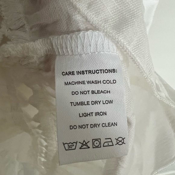 NWT Made With Love Adorable white summer dress Size XL - Picture 7 of 7